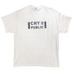 CRY IN PUBLIC Tシャツ（ホワイト）