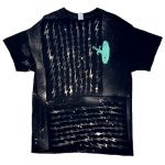 Tetsunori Tawaraya “BIRTH” T-shirt (Bleached Black)