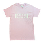 CRY IN PUBLIC Tシャツ（ピンク）